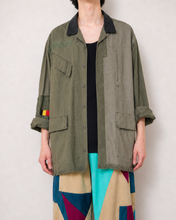 Load image into Gallery viewer, FRAGMENT MILITARY SHIRT (YIN &amp; YANG SLEEVE)/02 size_B
