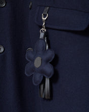 Load image into Gallery viewer, Flower charm pea coat / wool melton × sport
