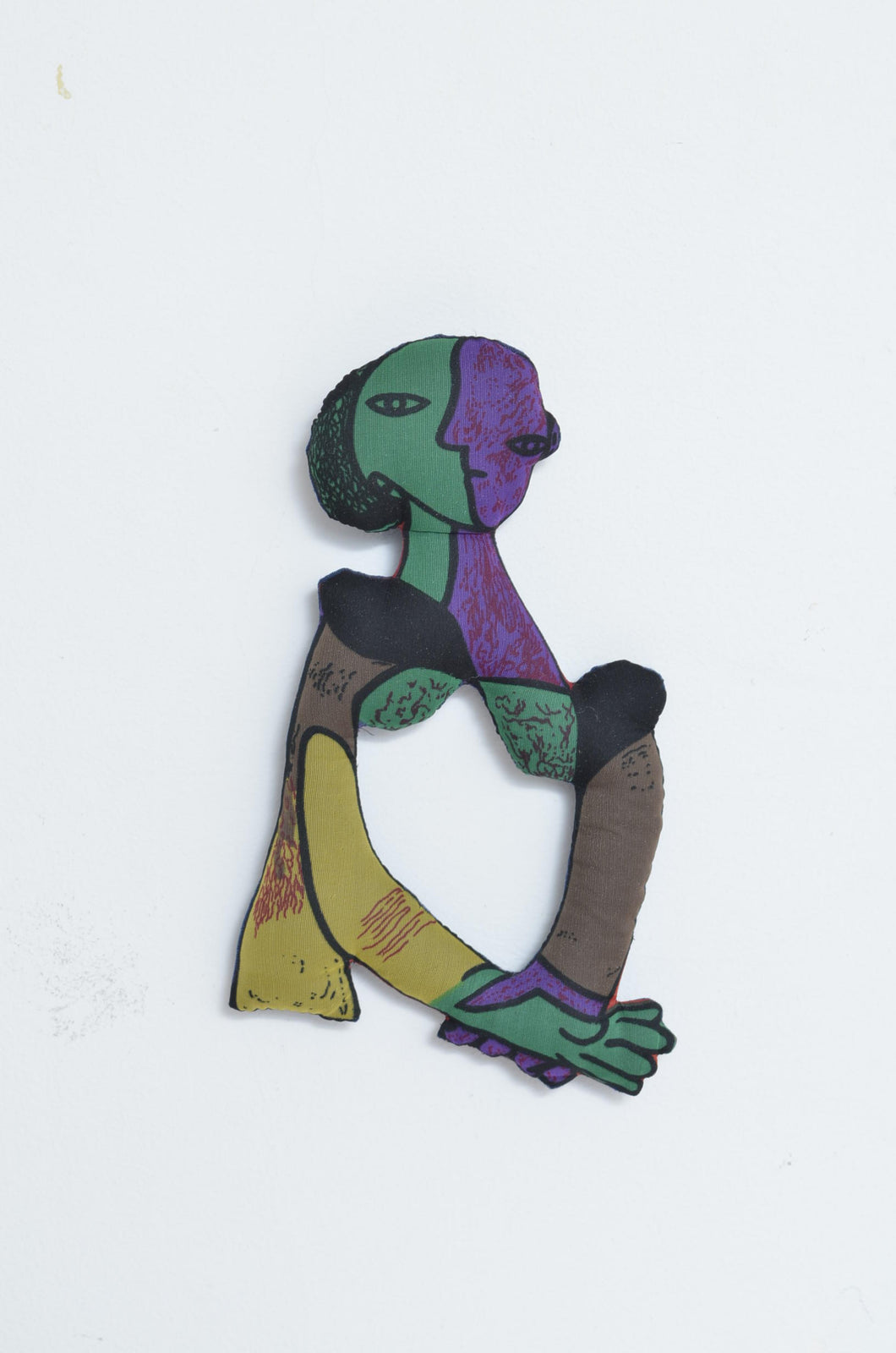 SCARF CUSHION FLAME/PICASSO