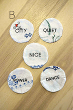 Load image into Gallery viewer, TABLE CLOTH COASTER(文字刺繍入り)_set
