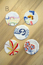 Load image into Gallery viewer, TABLE CLOTH COASTER(文字刺繍入り)_set
