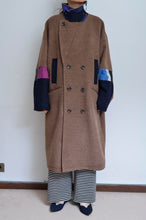 画像をギャラリービューアに読み込む, BRWN ALPAKA SHAGGY P-COAT_02 size_A
