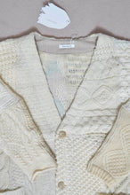 Load image into Gallery viewer, SWITCHING KNIT C/D（FISHERMAN&#39;S SWEATER)_GREEN_01size
