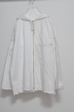 画像をギャラリービューアに読み込む, TABLE CLOTH ZIP-UP HOODIE/WHT/02 size_003
