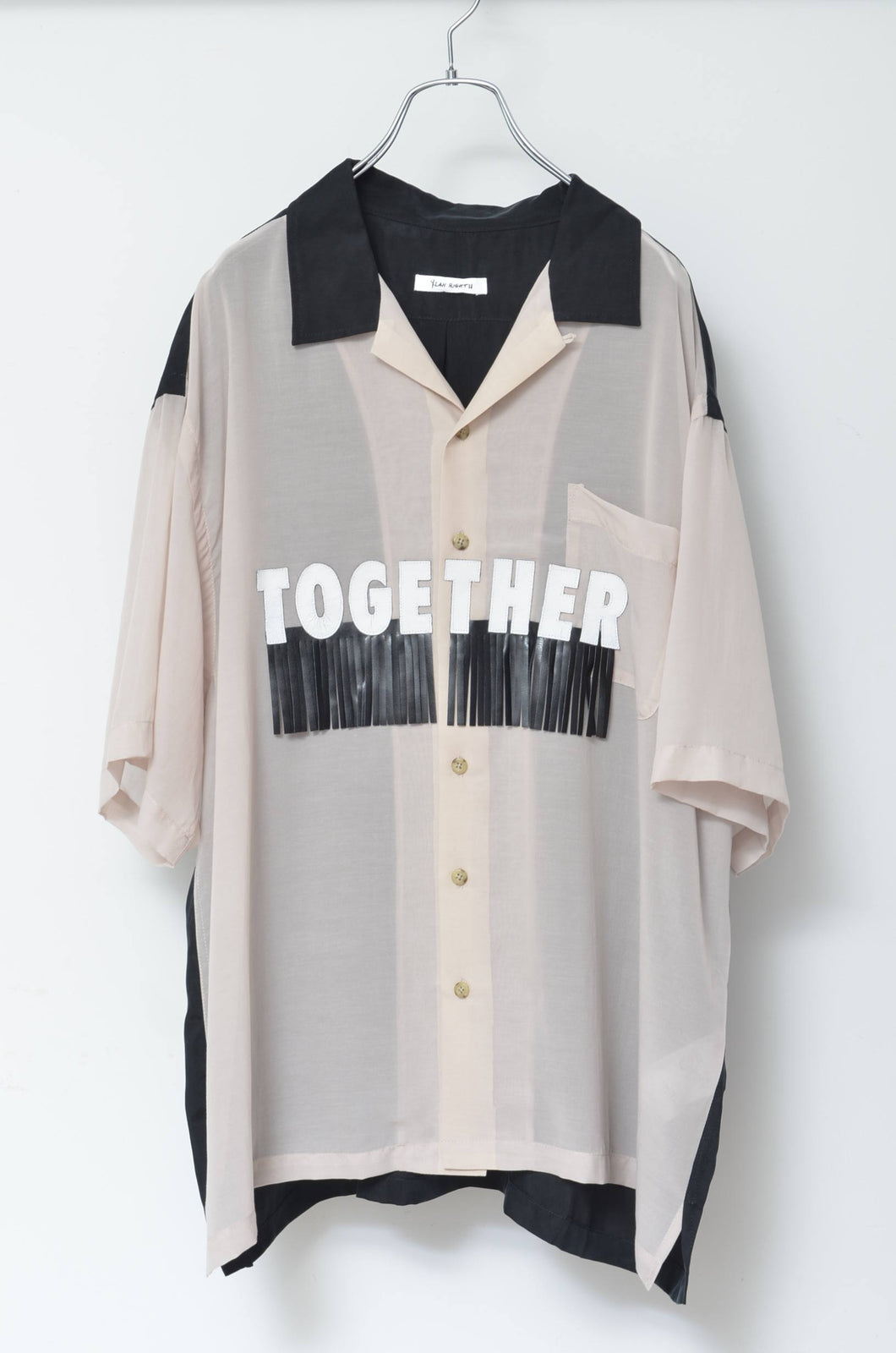 VOILLE FRINGE S/S SH_BEG_01size