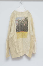 Load image into Gallery viewer, SWITCHING KNIT C/D（FISHERMAN&#39;S SWEATER)_YELLOW_01size
