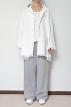 画像をギャラリービューアに読み込む, WHT FRINGE RUG L/S SH_02A
