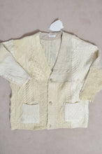 Load image into Gallery viewer, SWITCHING KNIT C/D（FISHERMAN&#39;S SWEATER)_YELLOW_01size
