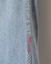 Load image into Gallery viewer, Denim easy panel slacks "PGR" / 02size
