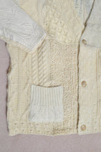 画像をギャラリービューアに読み込む, SWITCHING KNIT C/D（FISHERMAN&#39;S SWEATER)_YELLOW_01
