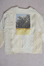 画像をギャラリービューアに読み込む, SWITCHING KNIT C/D（FISHERMAN&#39;S SWEATER)_YELLOW_01
