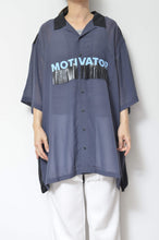 Load image into Gallery viewer, VOILLE FRINGE S/S SH_NAV_02size_03
