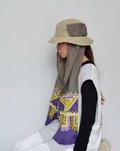 画像をギャラリービューアに読み込む, DROOPY SCARF BUCKET HAT / BEIGE
