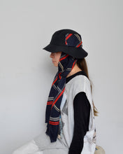 画像をギャラリービューアに読み込む, DROOPY SCARF BUCKET HAT / BLACK
