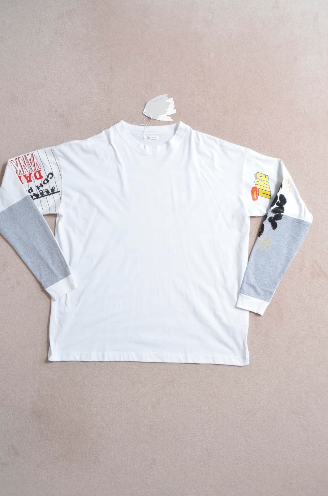 PATCH L/S T 02_OFF WHITE / WALKIN