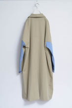 Load image into Gallery viewer, DENIM SLEEVE TRENCH COAT/BEG/02
