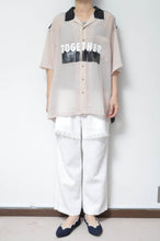 画像をギャラリービューアに読み込む, VOILLE FRINGE S/S SH_BEG_01size
