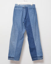 画像をギャラリービューアに読み込む, [26-27AW予約アイテム]Denim easy panel slacks "PGR"
