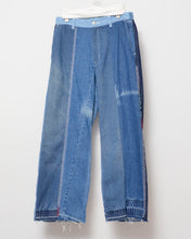 画像をギャラリービューアに読み込む, [26-27AW予約アイテム]Denim easy panel slacks "PGR"
