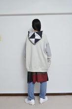 Load image into Gallery viewer, QUILT HOODIE/L GRY_02_A

