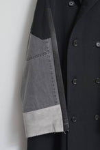 Load image into Gallery viewer, [your right things 代官山 蔦屋書店出品中]DENIM SLEEVE TRENCH COAT/BLK/02

