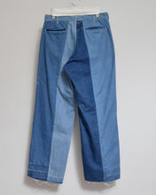 画像をギャラリービューアに読み込む, PANEL DENIM SLACKS / 02 size A
