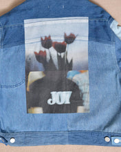 画像をギャラリービューアに読み込む, PANEL DENIM BLOUSON/JOY/01 size B
