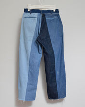 画像をギャラリービューアに読み込む, PANEL DENIM SLACKS / 01 size A
