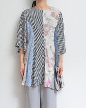 画像をギャラリービューアに読み込む, [26-27AW予約アイテム]Mixed pattern panel dress
