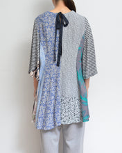 画像をギャラリービューアに読み込む, [26-27AW予約アイテム]Mixed pattern panel dress
