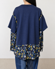 Load image into Gallery viewer, Fake layered T-shirt / ASSORTED_F
