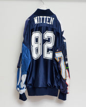 Load image into Gallery viewer, CUT UP MA-1 / FOOTBALL T / BLUE / 02 size
