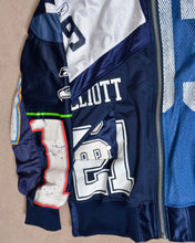 Load image into Gallery viewer, CUT UP MA-1 / FOOTBALL T / BLUE / 02 size
