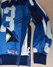 Load image into Gallery viewer, CUT UP MA-1 / FOOTBALL T / BLUE / 02 size
