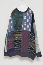 Load image into Gallery viewer, SWITCHING KNIT P/O（COSBY SWEATER)_01
