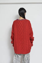 Load image into Gallery viewer, KNIT C/D_D/RED
