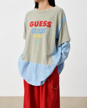 Load image into Gallery viewer, Fake layered T-shirt / ASSORTED_D
