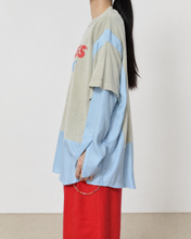 Load image into Gallery viewer, Fake layered T-shirt / ASSORTED_D
