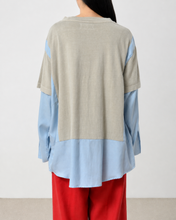 Load image into Gallery viewer, Fake layered T-shirt / ASSORTED_D
