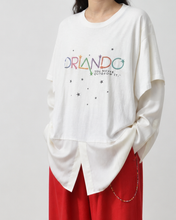 画像をギャラリービューアに読み込む, Fake layered T-shirt / WHITE_B
