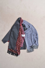 Load image into Gallery viewer, [your right things 代官山 蔦屋書店出品中]SCARF-LINED FRINGE JK/01
