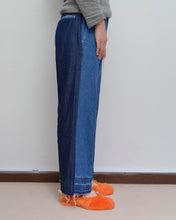 画像をギャラリービューアに読み込む, PANEL DENIM SLACKS / 01 size B
