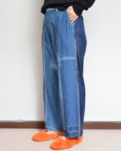画像をギャラリービューアに読み込む, [26-27AW予約アイテム]Denim easy panel slacks "PGR"
