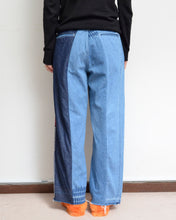 画像をギャラリービューアに読み込む, [26-27AW予約アイテム]Denim easy panel slacks "PGR"

