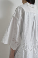 Load image into Gallery viewer, TABLE CLOTH OPEN COLLAR SH / OFF WHITE_02
