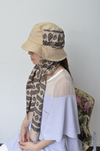 画像をギャラリービューアに読み込む, SCARF DROOPY BUCKET HAT_BEG_03
