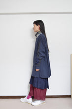Load image into Gallery viewer, [your right things 代官山 蔦屋書店出品中] PATCH HI NECK T 02_NAVY / SLACK
