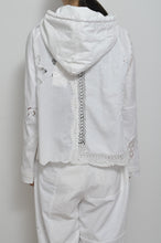 画像をギャラリービューアに読み込む, TABLE CLOTH ZIP-UP HOODIE/WHT/01 size_002
