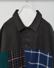 Load image into Gallery viewer, Muffler short blouson / Charcoal_A
