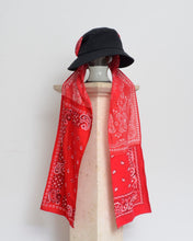 画像をギャラリービューアに読み込む, DROOPY SCARF BUCKET HAT / BLACK
